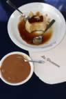 And finally Flan, which Barbara insisted we have with Dulce de Leche (Carmel Sauce). (38kb)